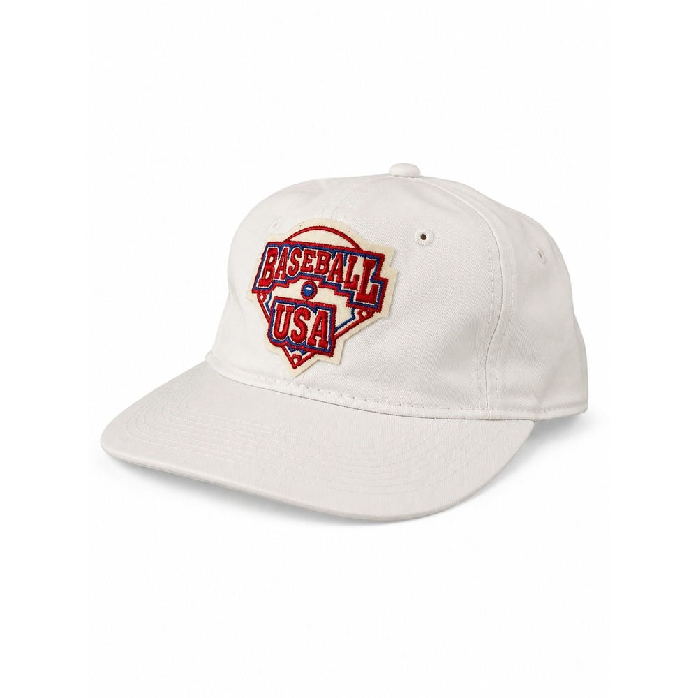Vintage Sports Specialties‎ Baseball USA Snapback Hat White The Twill Cap OSFA